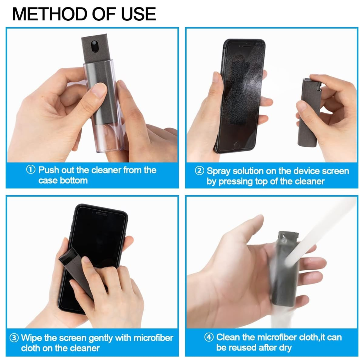 Inventra 2 in 1 Screen Cleaner Kit
